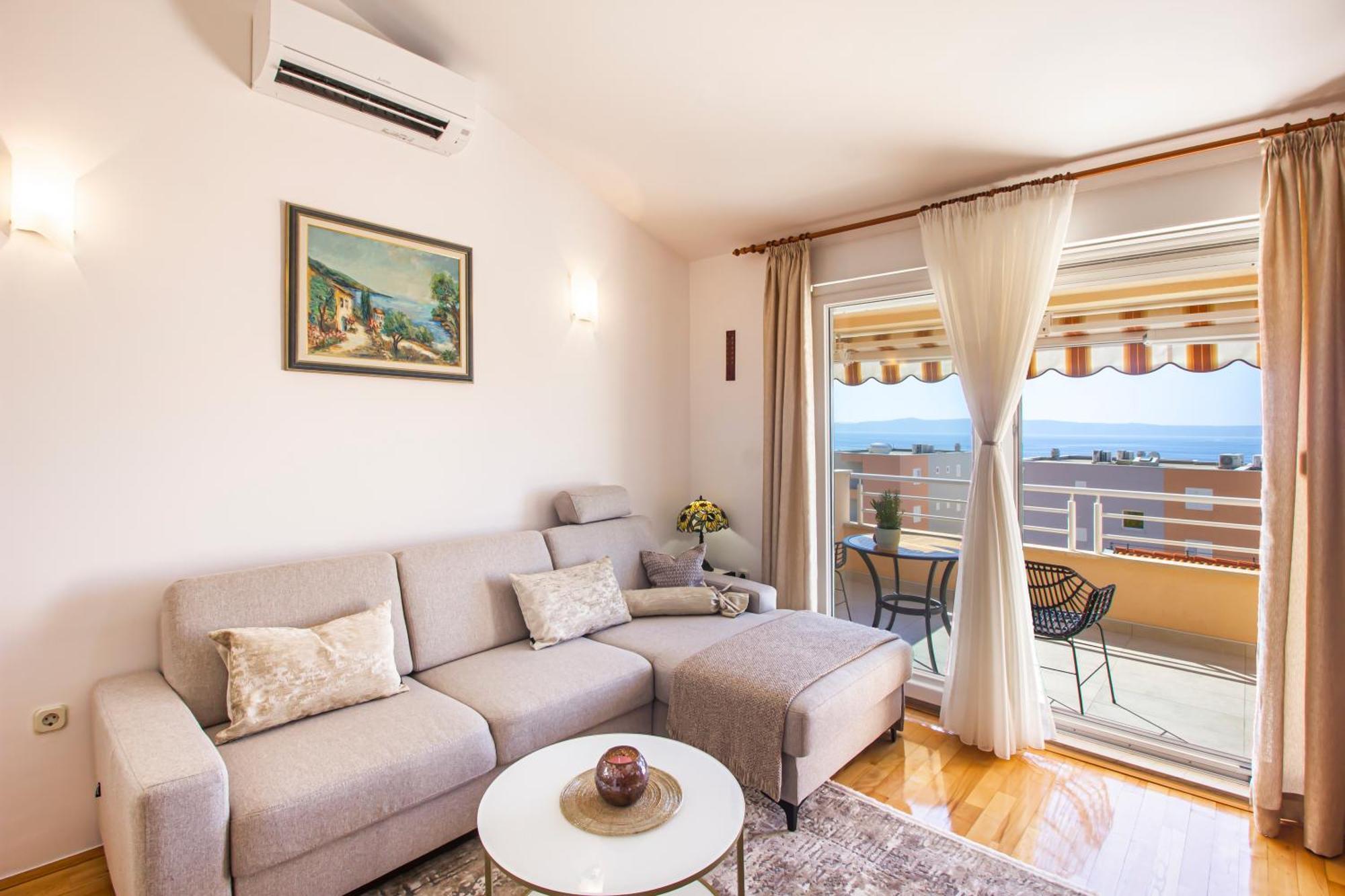 Apartment Anita With Amazing Sea View Makarska Eksteriør bilde